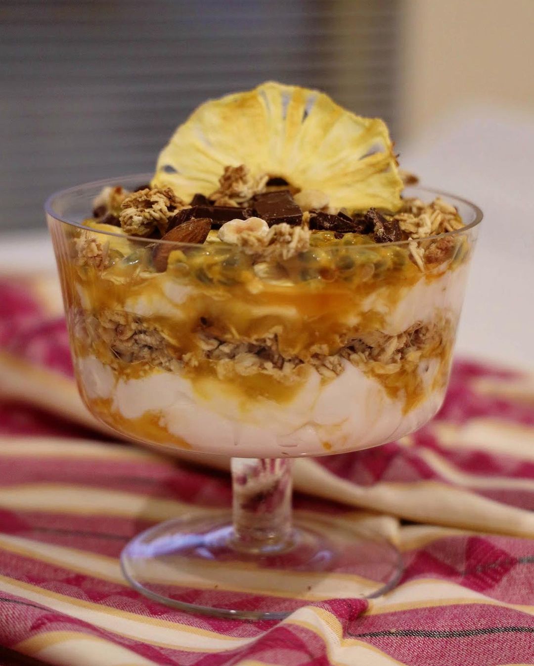 Easy Tropical Yoghurt Bowl with Fruits