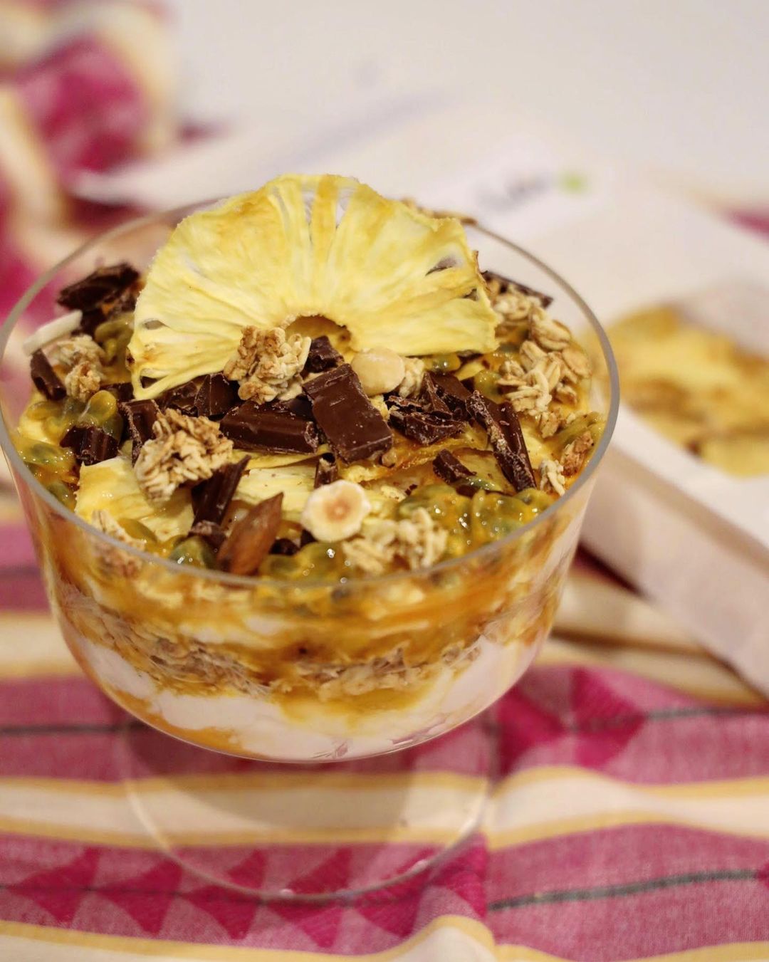 Easy Tropical Yoghurt Bowl with Fruits