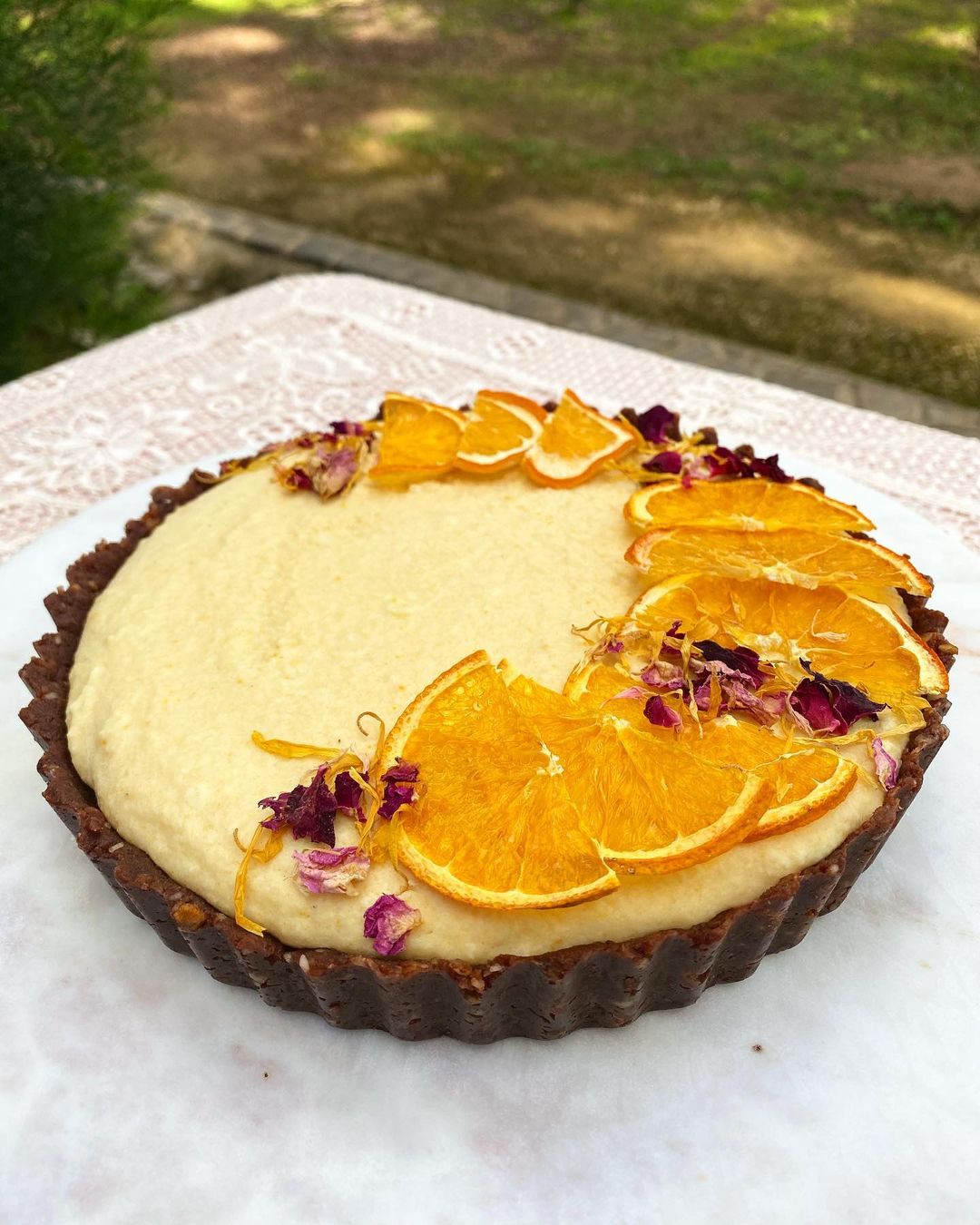 Chocolate and Orange Tart