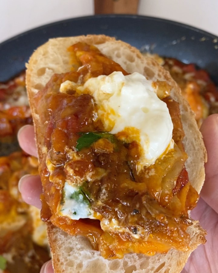 Smoky Eggplant in Spiced Tomato Sauce