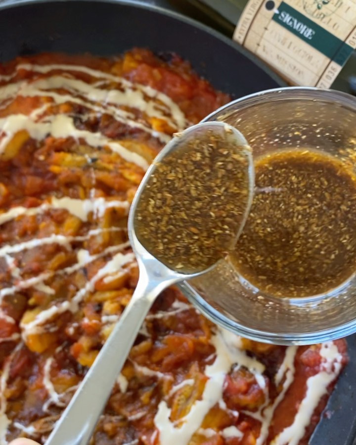 Smoky Eggplant in Spiced Tomato Sauce