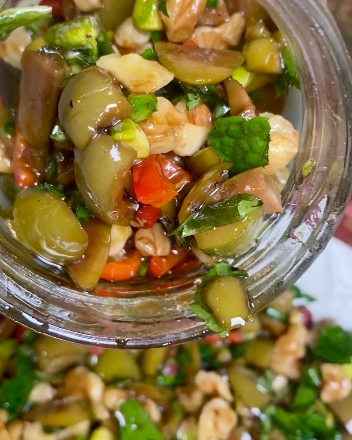 Persian Olive and Walnut Dip