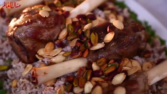 Spiced Lamb Shanks with Rice