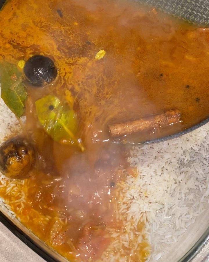 Vegetarian Kabsa Rice Dish from Arabia
