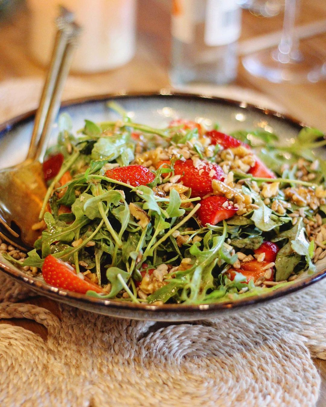 Rocket and Strawberry Salad