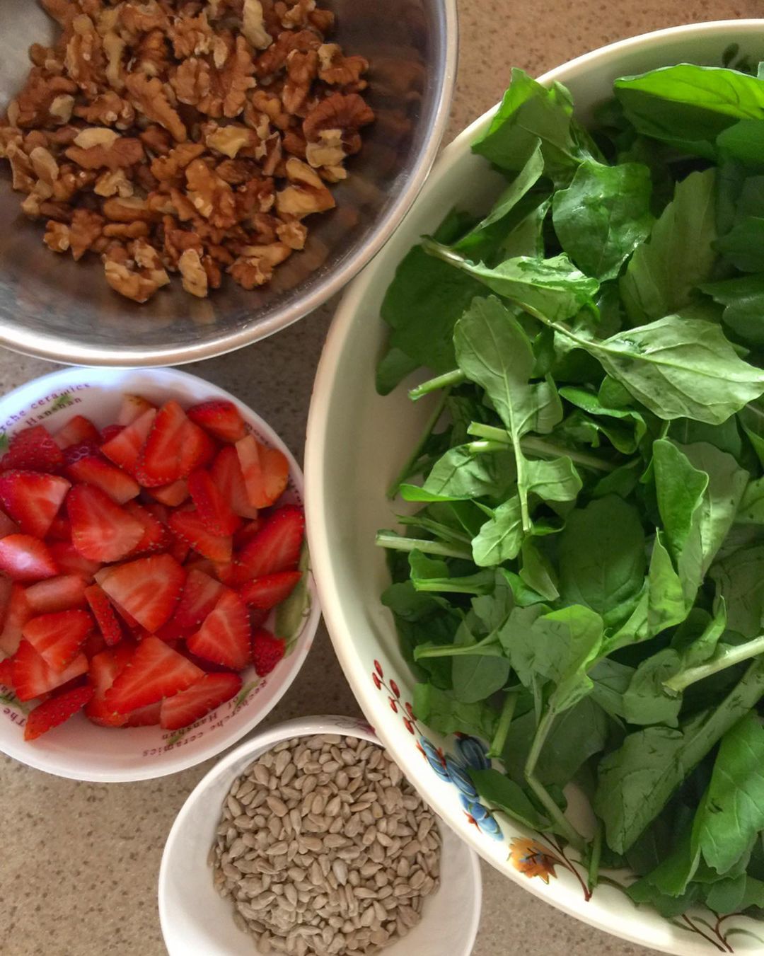 Rocket and Strawberry Salad