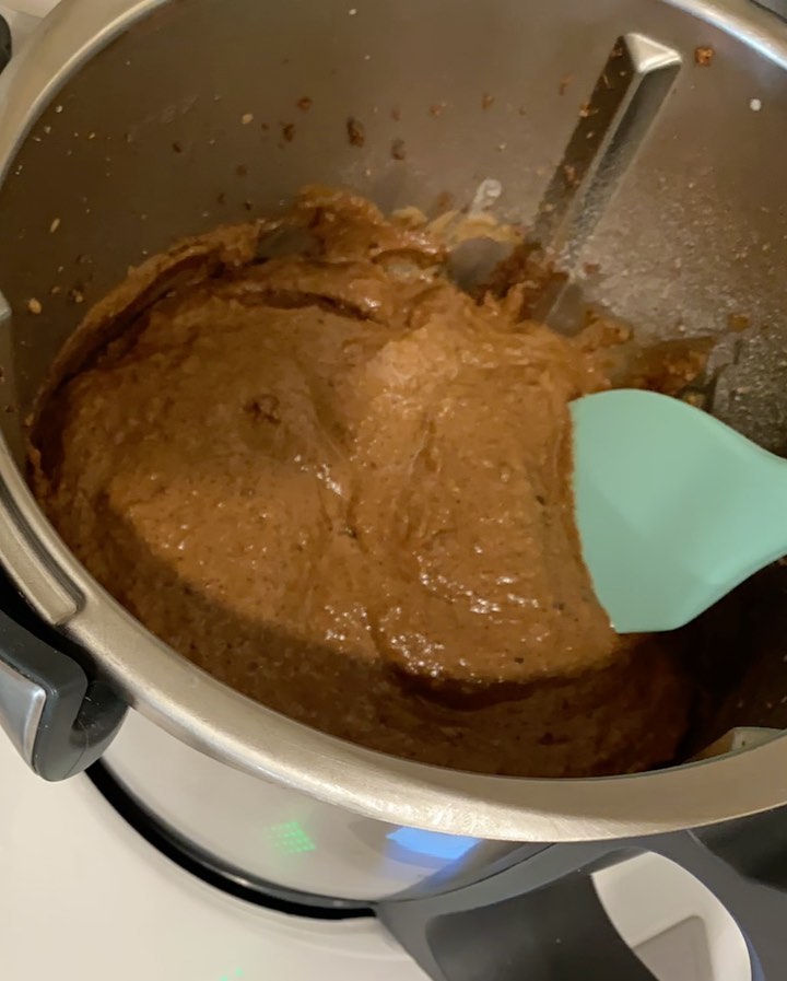 Oozy Chocolate Brownies with Date-Coconut Swirl