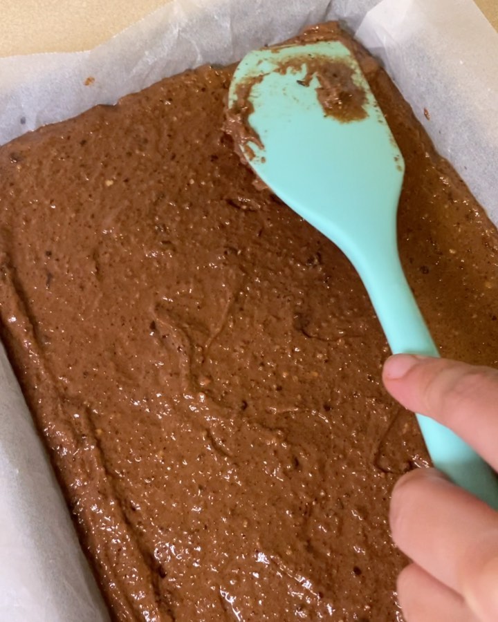 Oozy Chocolate Brownies with Date-Coconut Swirl