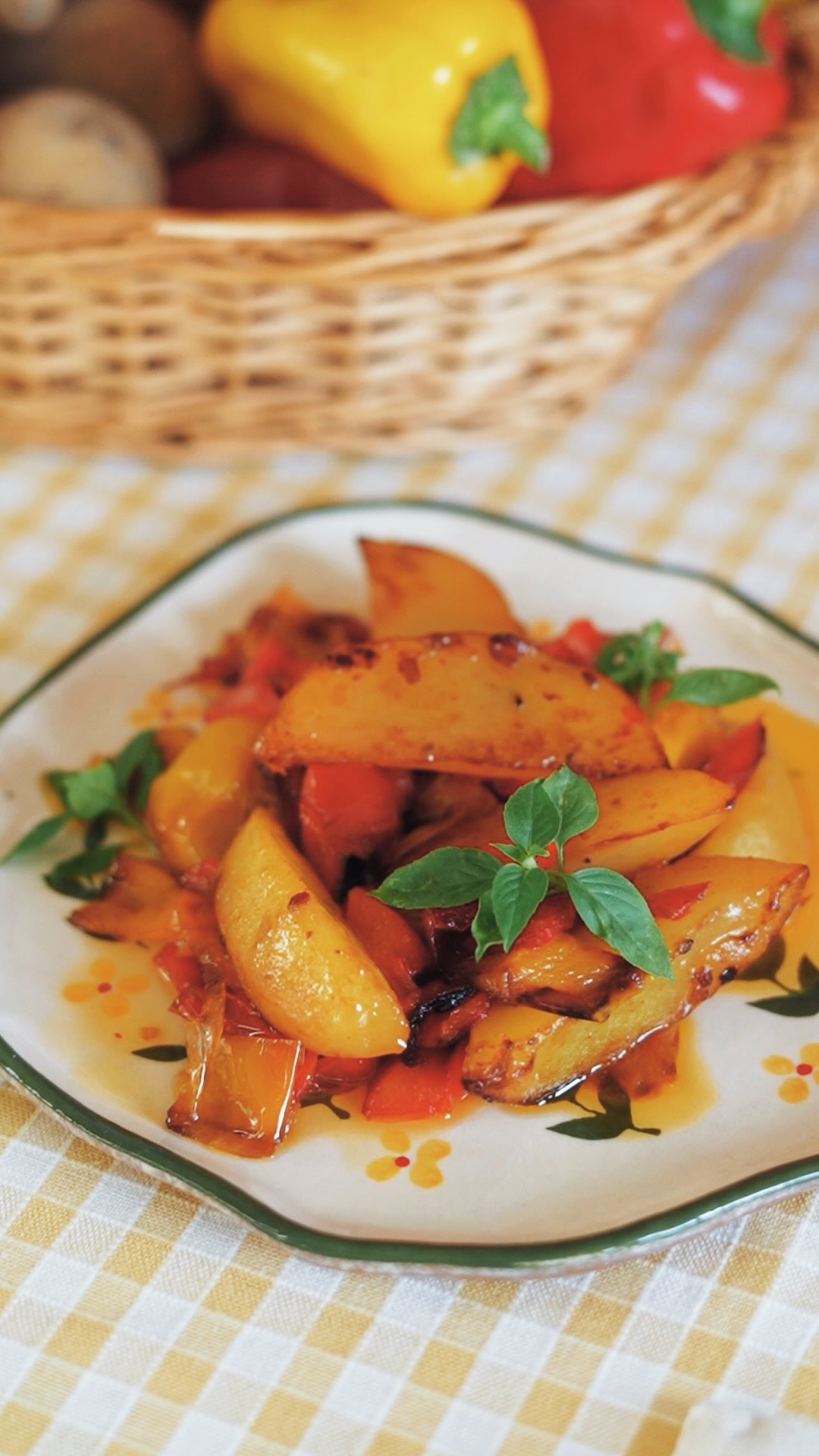 Italian Sautéed Peppers and Potatoes