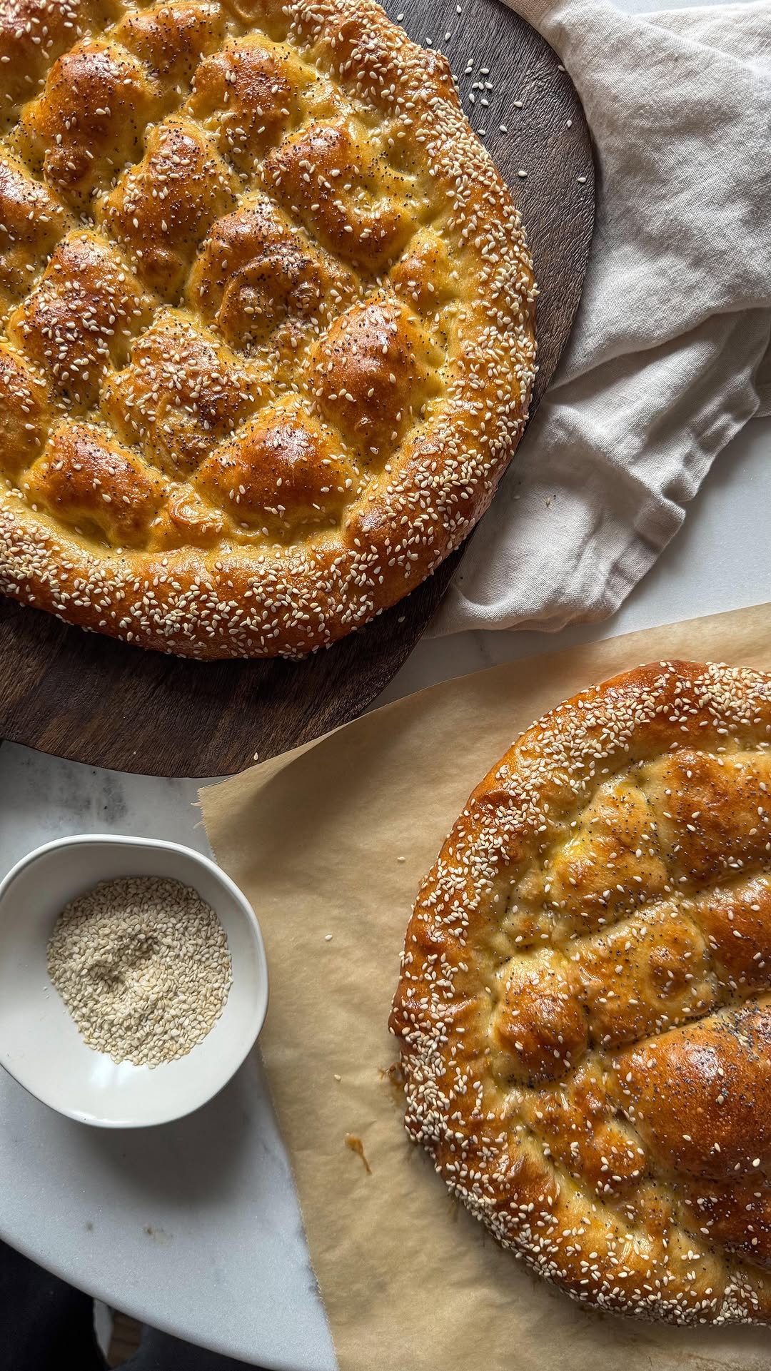 Ramazan Pidesi Turkish Bread