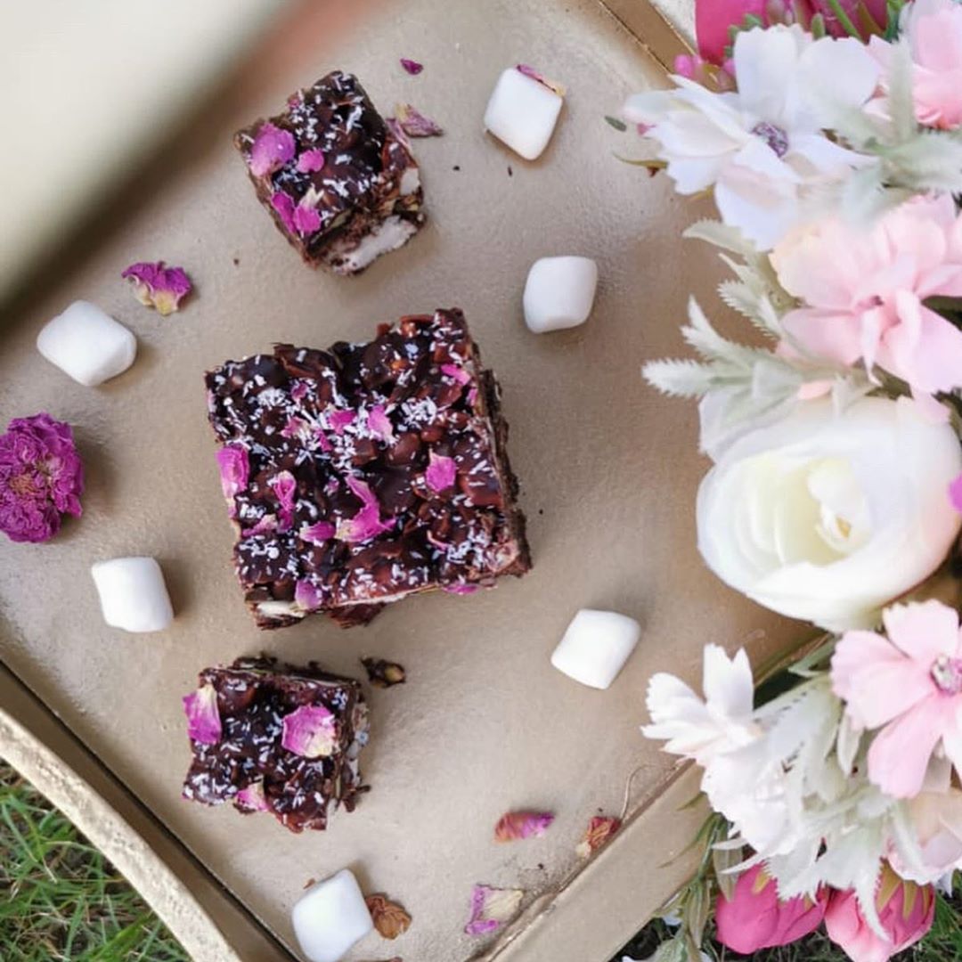 Wholesome Festive Rocky Road Dessert