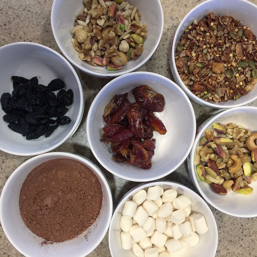 Wholesome Festive Rocky Road Dessert