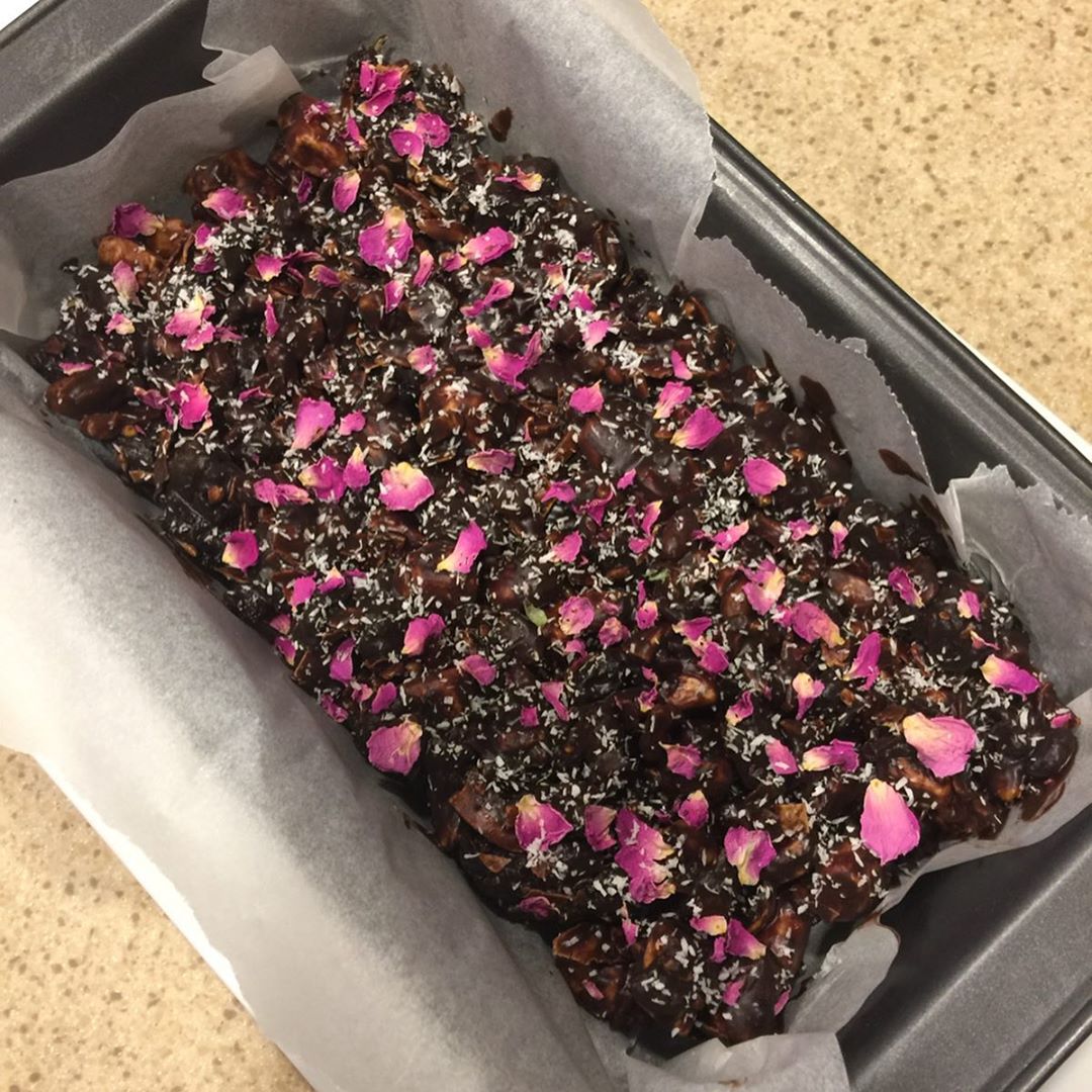 Wholesome Festive Rocky Road Dessert