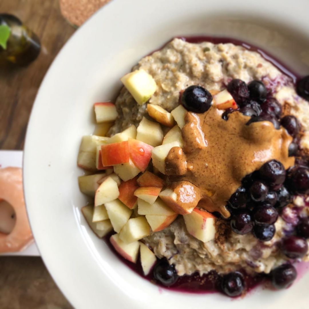 Coconut Cinnamon Oats with Hemp and Seeds
