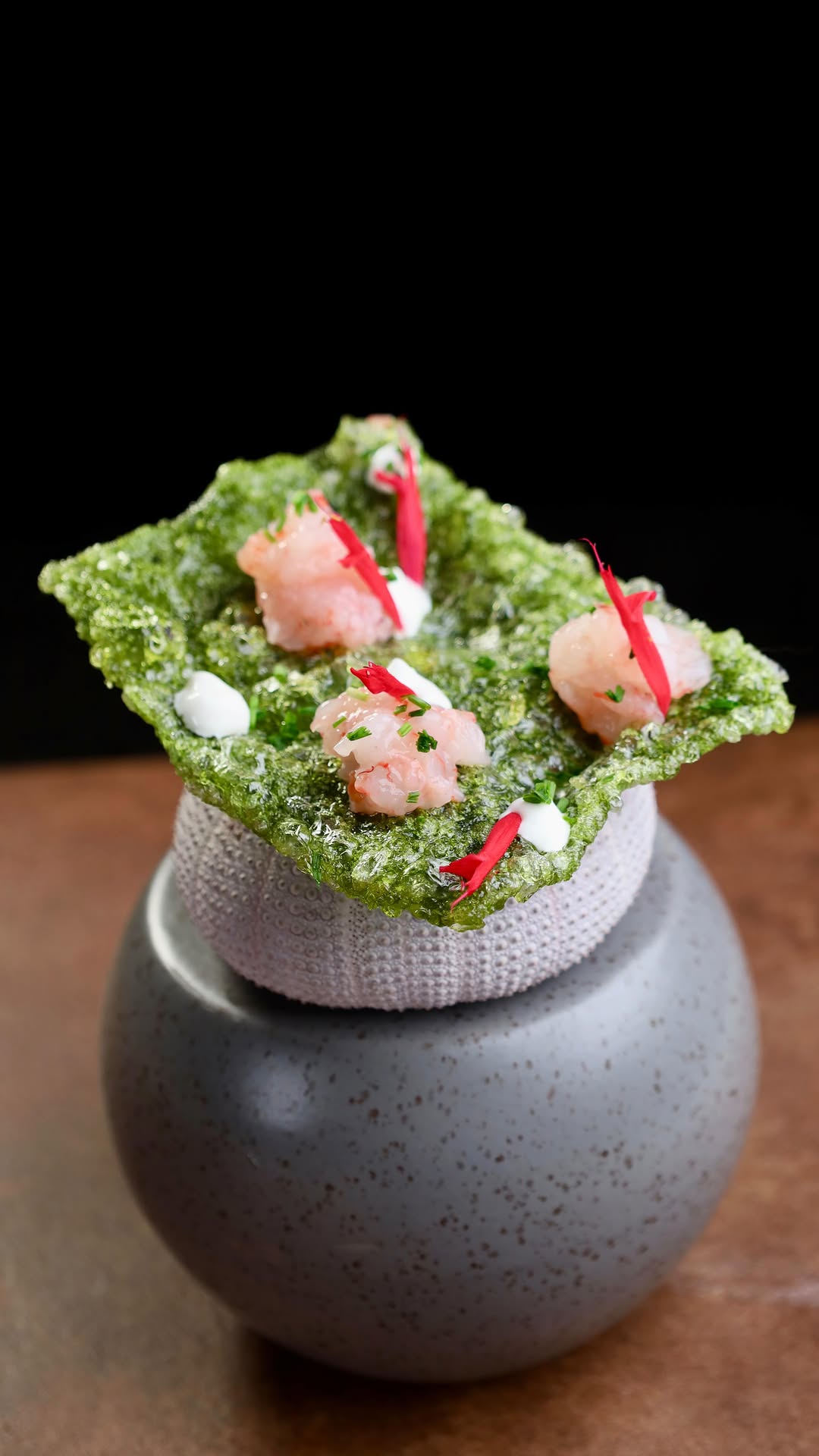 Crispy Basil Sheets