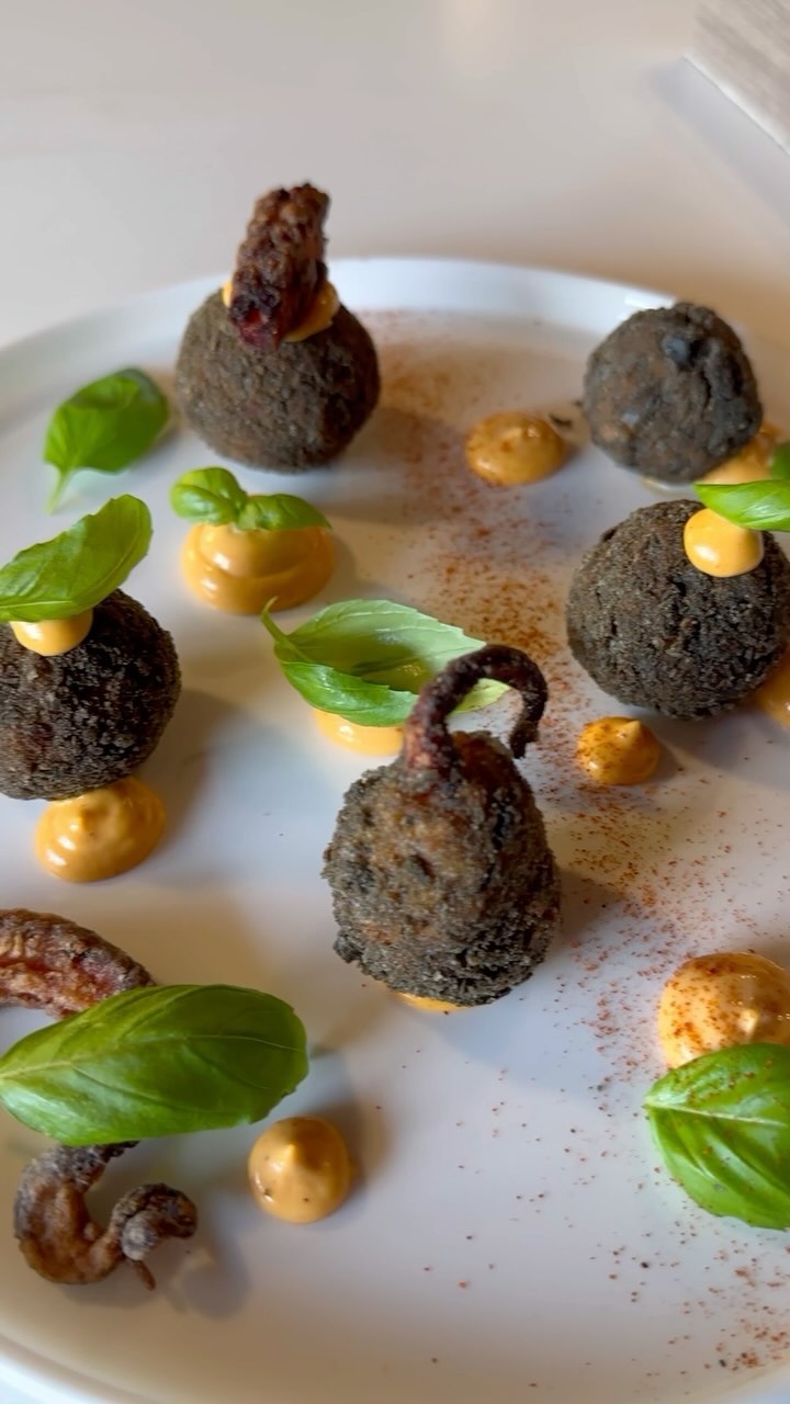 Luciana-Style Arancini with Nduja Mayonnaise