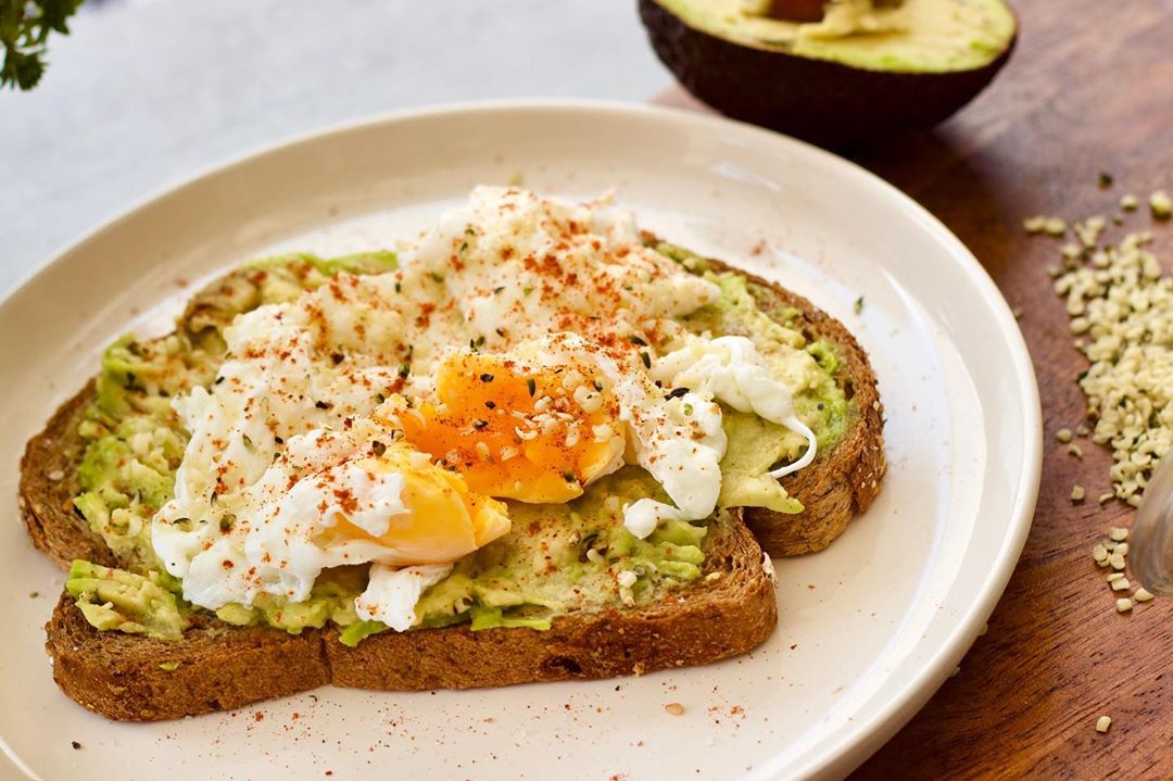 Avocado Toast with Poached Egg