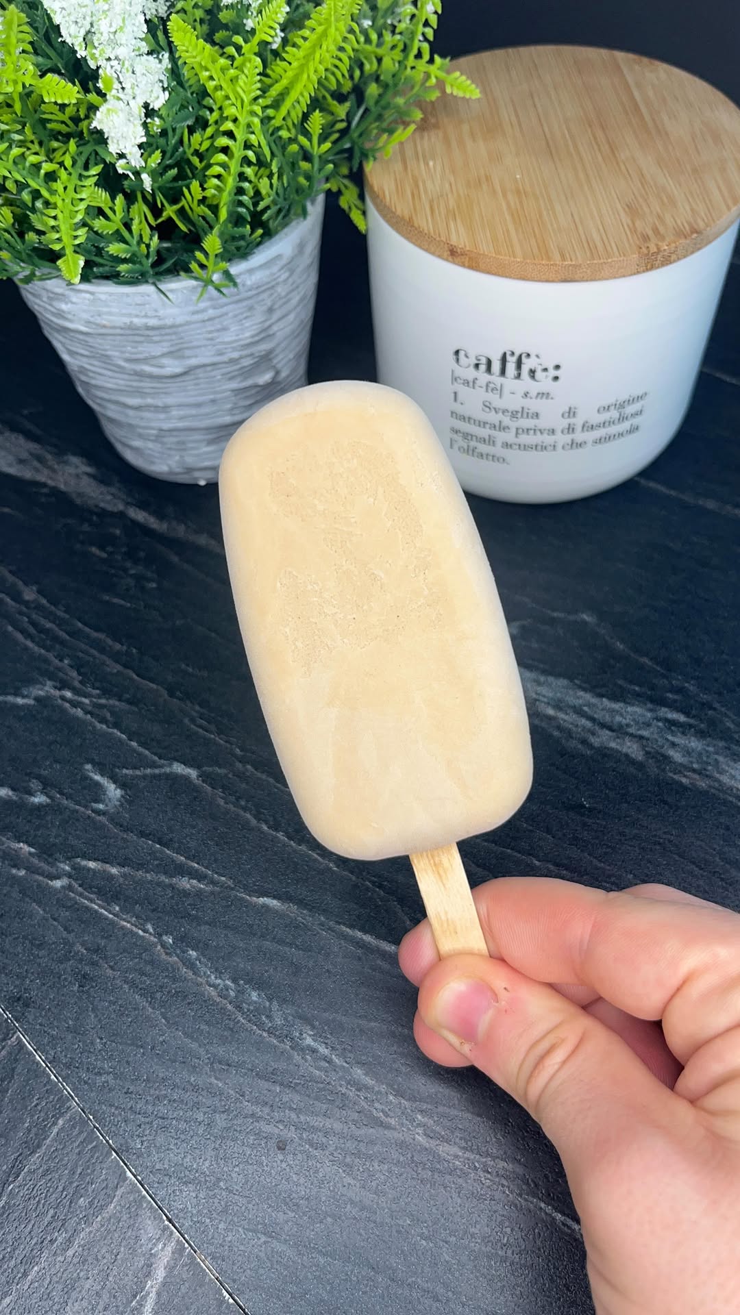 Coffee Ice Cream Popsicles