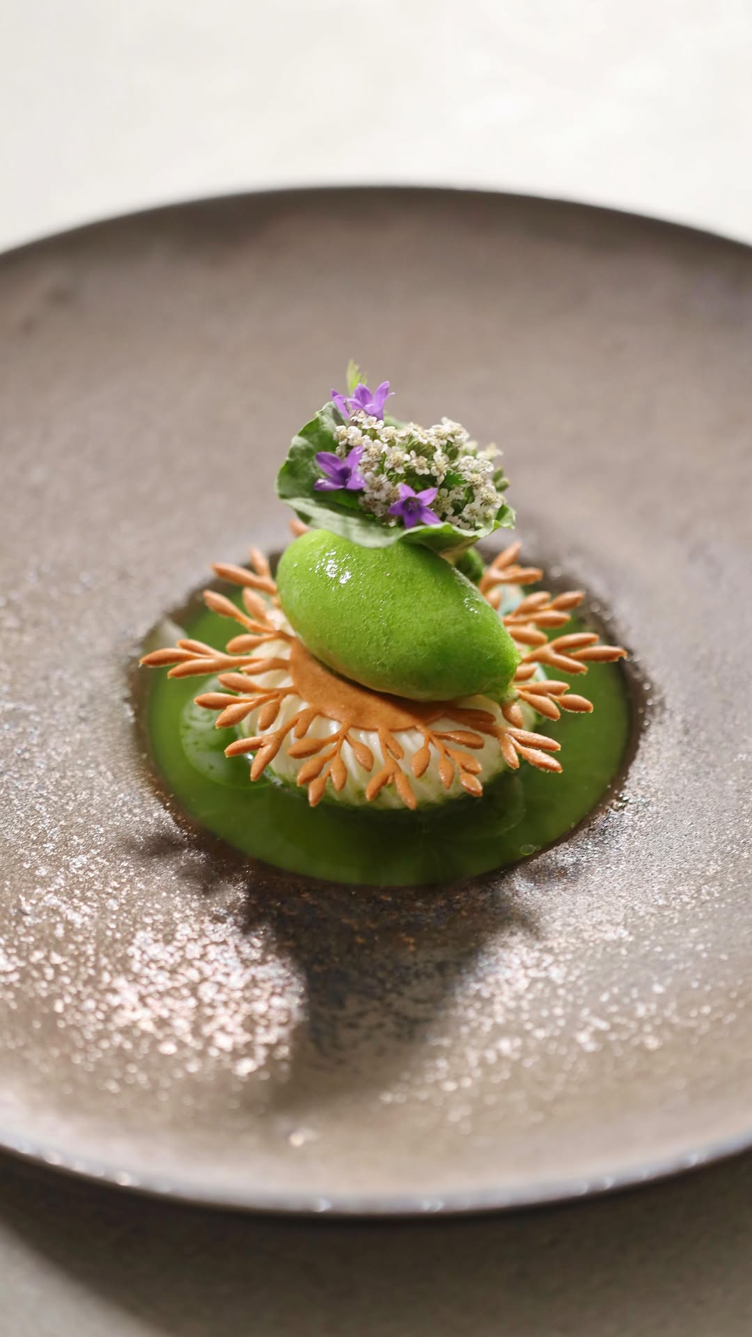 Basil and Lemon Sorbet