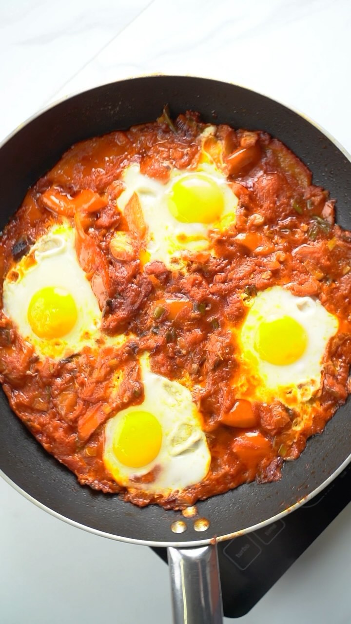 Traditional North African Shakshuka