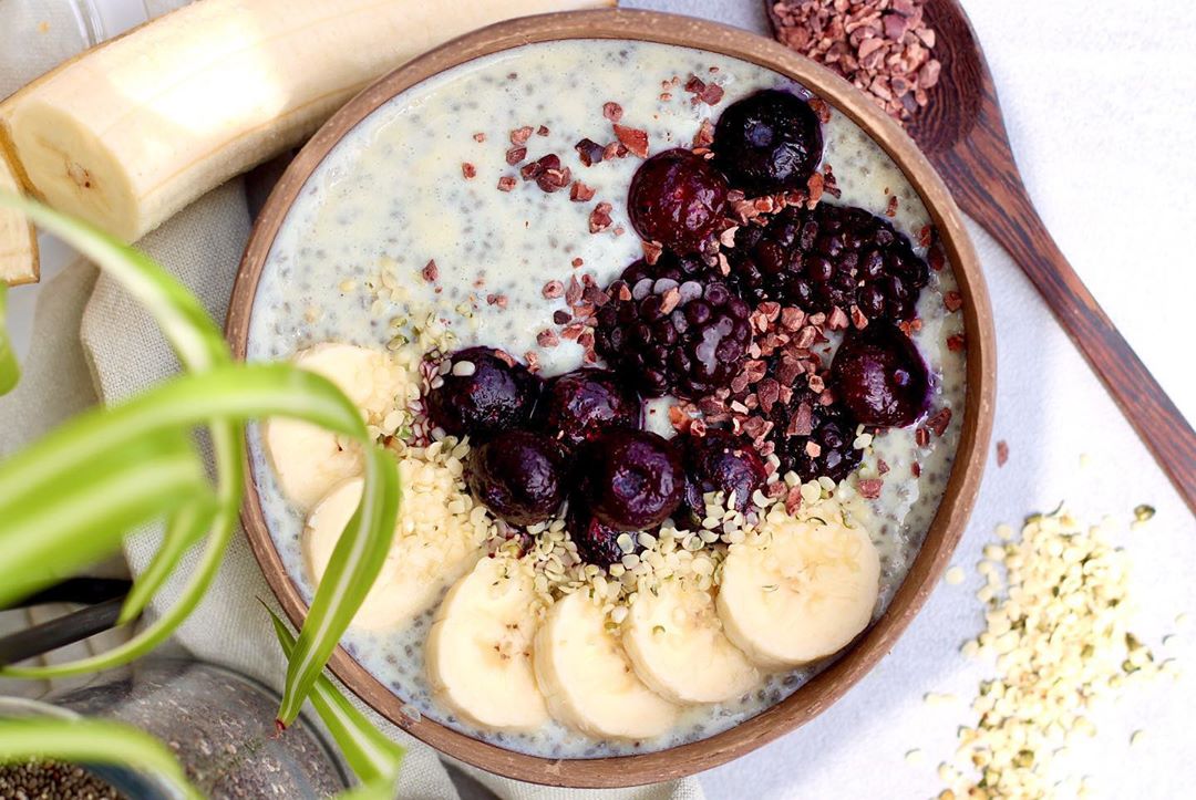 Thick and Creamy Chia Protein Pudding