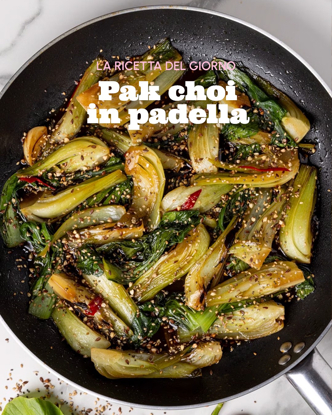 Stir-Fried Pak Choi with Garlic