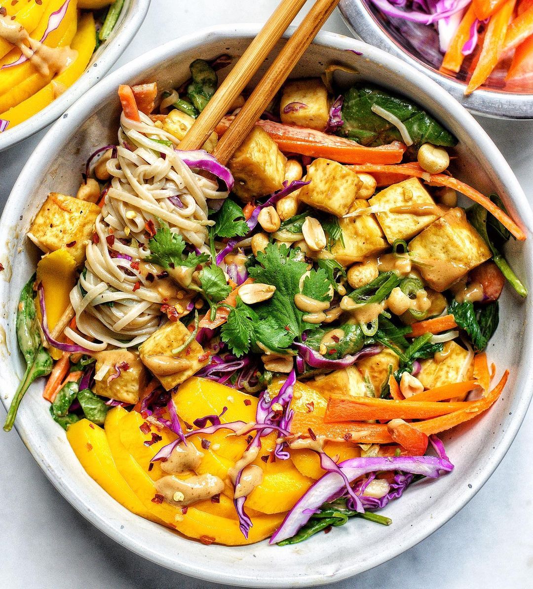 Fresh Thai Noodle Bowl