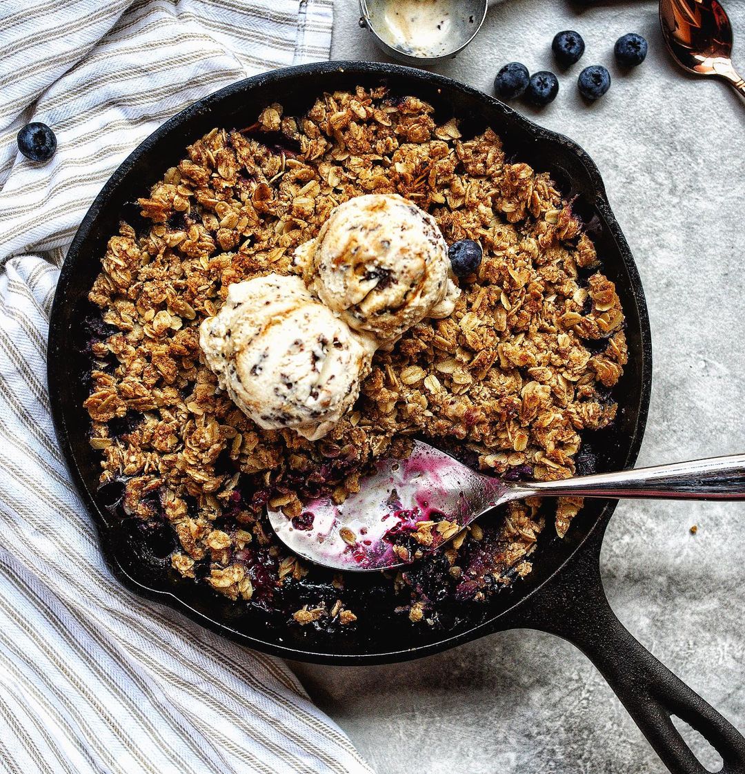 Fig Peach Blues Crisp