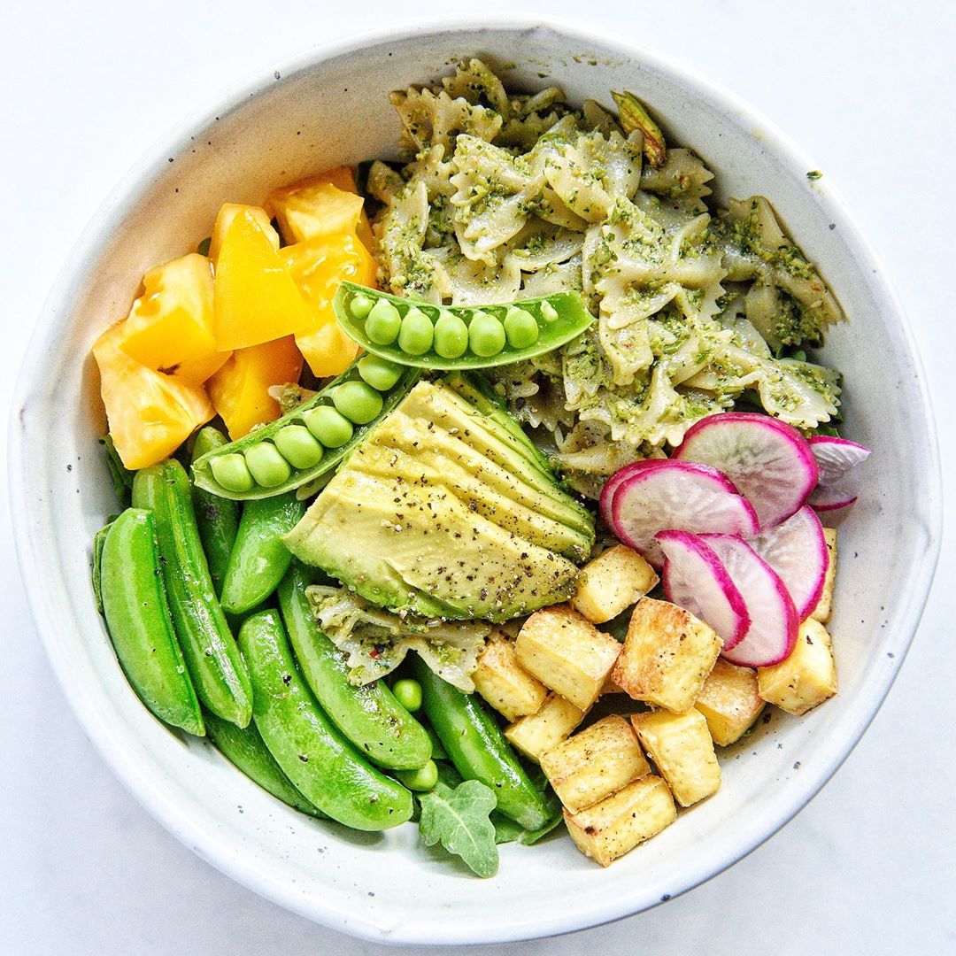 Garlic Scape Feta Pesto