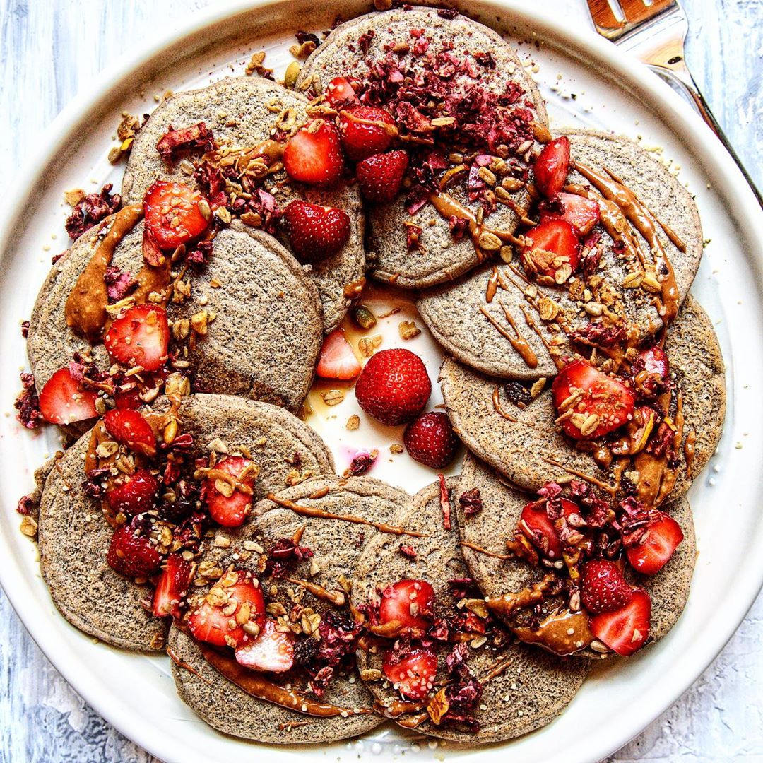 Buckwheat Sorghum Pancakes
