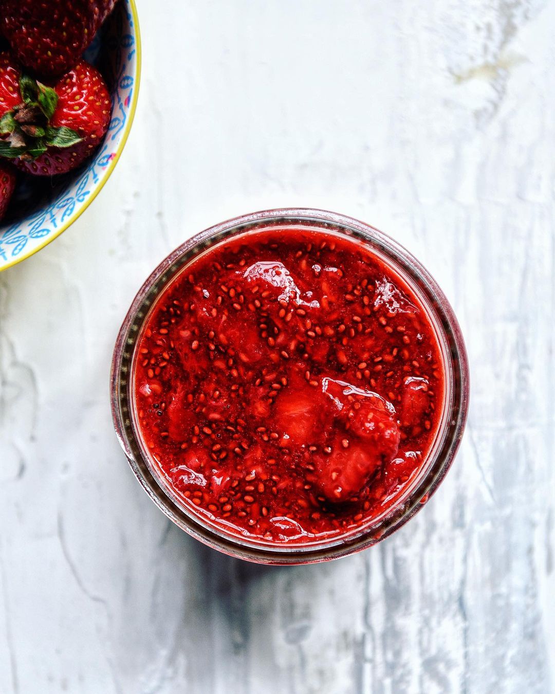 Strawberry Raspberry Chia Jam
