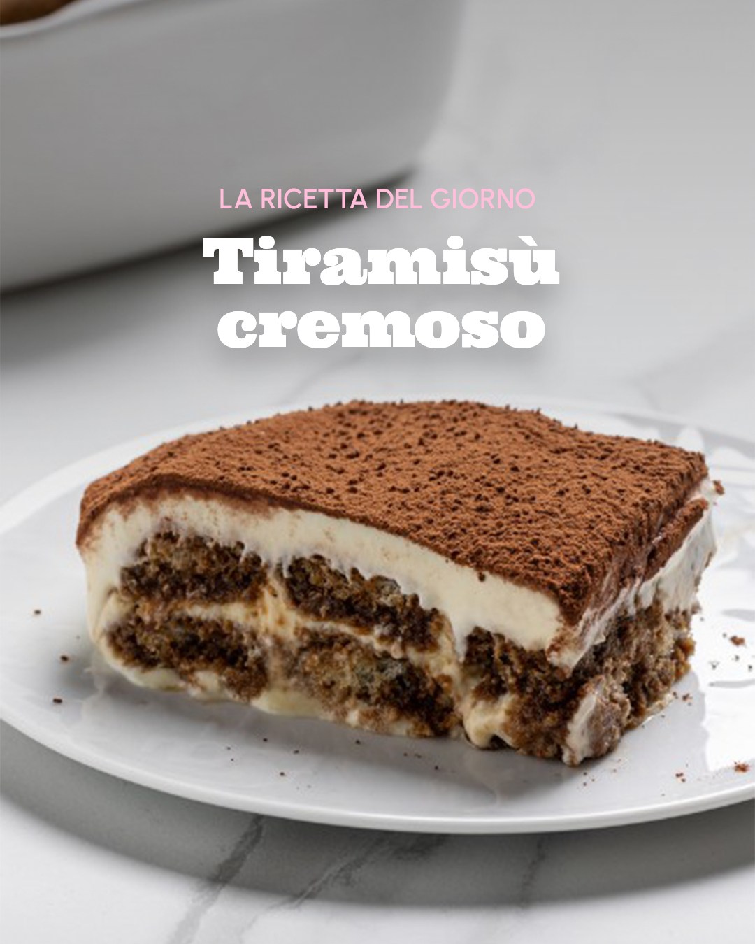 Creamy Tiramisu with Whipped Cream