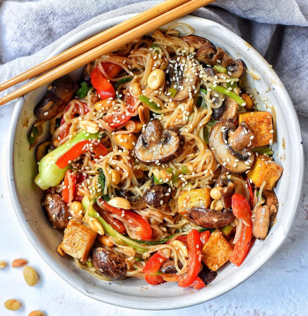 Vegan Miso Noodle Bowl