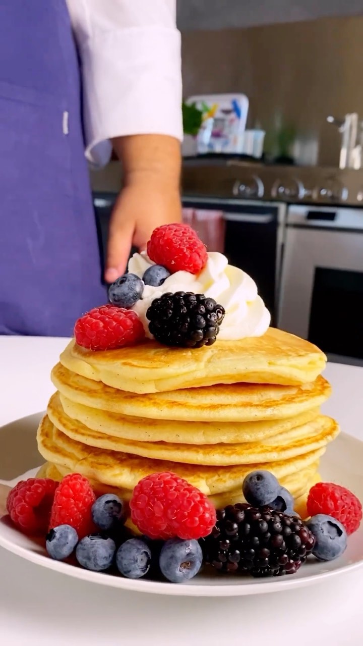 Quick and Light Pancakes