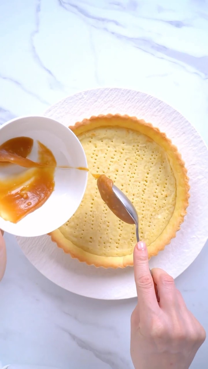 Chocolate and Caramel Tart