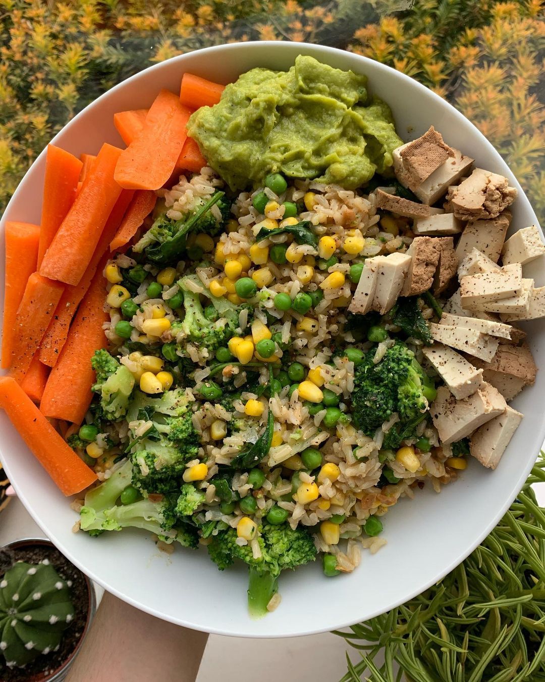 Peanut Satay Stir Fried Rice