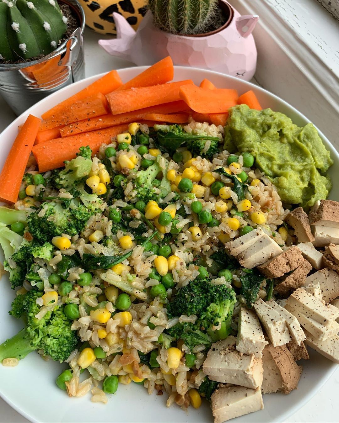 Peanut Satay Stir Fried Rice
