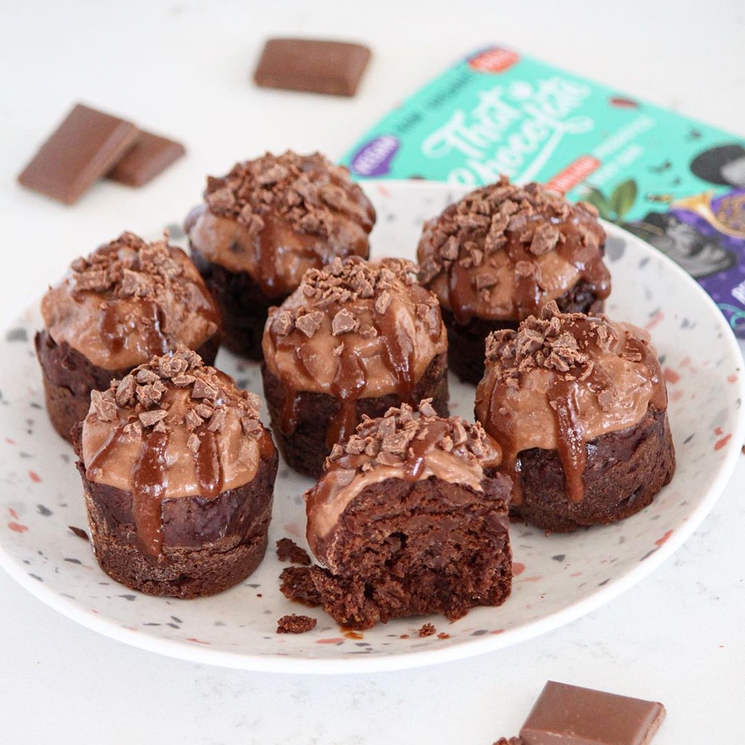 Delicious Moist Fudgy Chocolate Brownie Bites