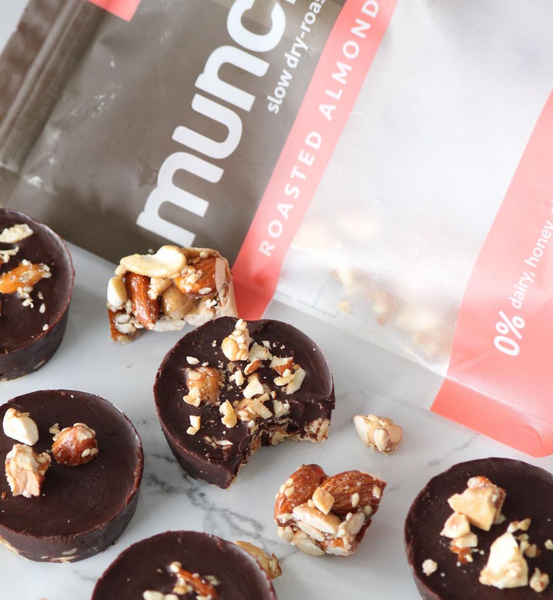 Nut Cluster Chocolate Bites