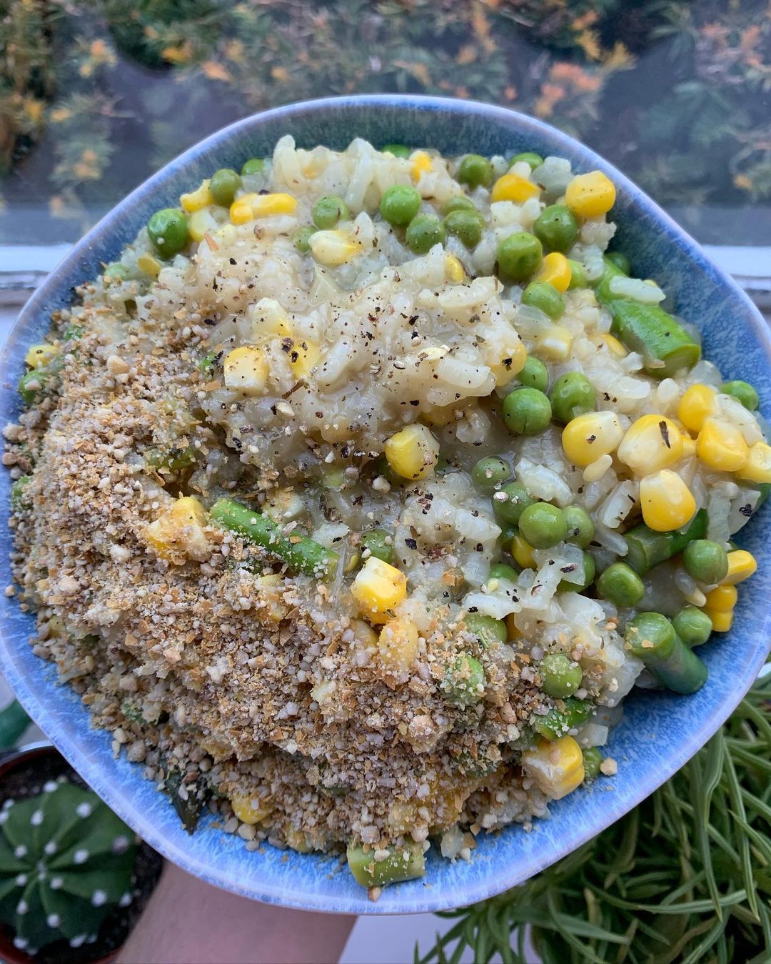 Single Serve Summery Risotto