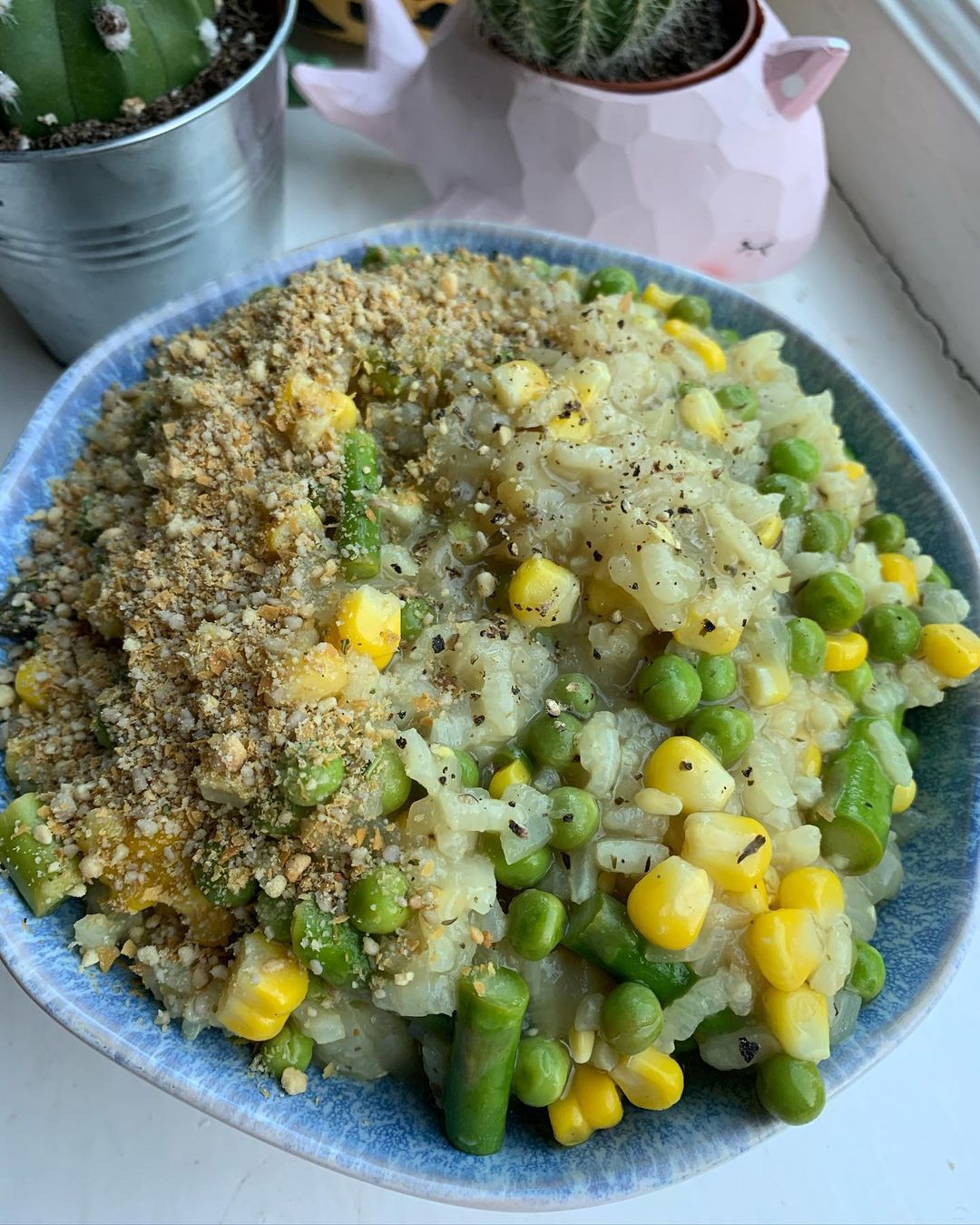 Single Serve Summery Risotto