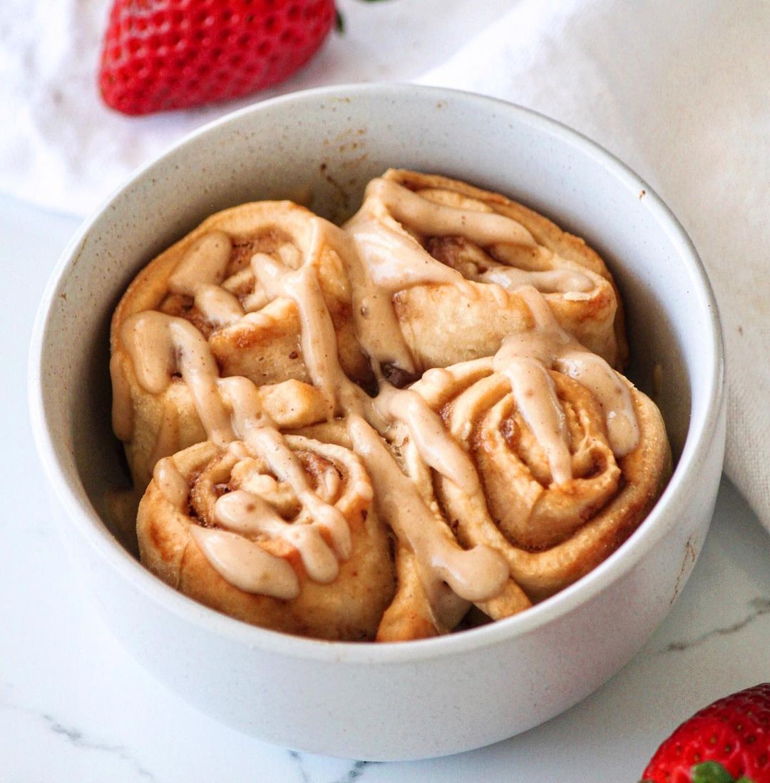 Single Serve Strawberry Scrolls-