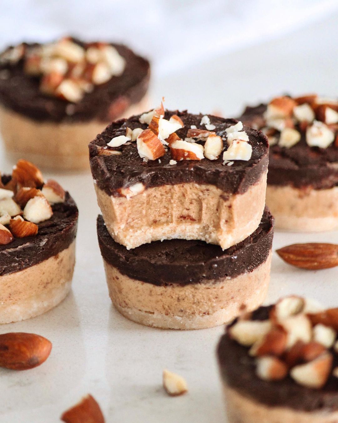 Caramel Almond Cream Cups