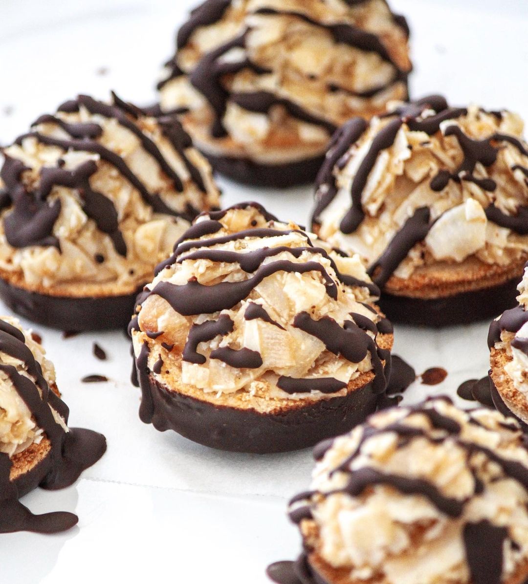 Coconut Almond Chocolate Cookies