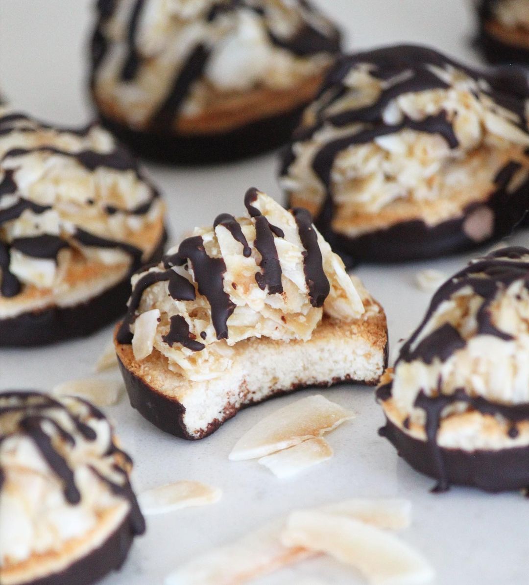 Coconut Almond Chocolate Cookies