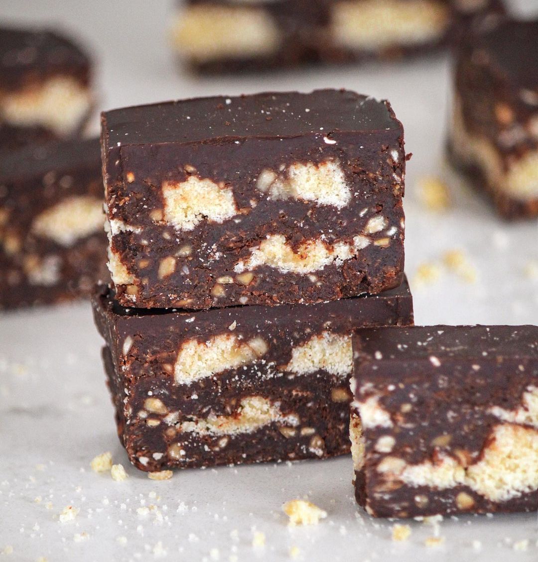 Protein Hedgehog Slice Dessert