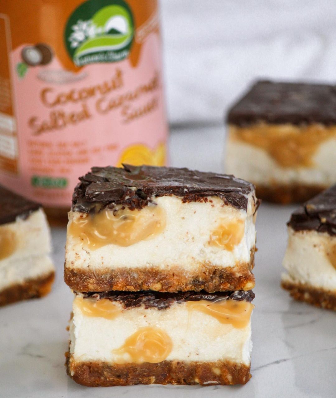 Caramel Ice Cream Bars