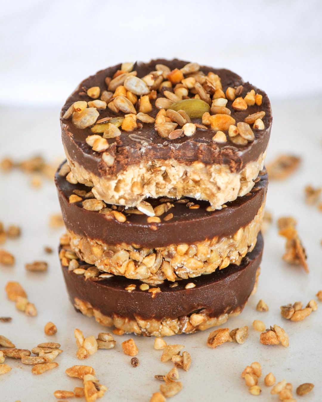 Choc Granola Cups