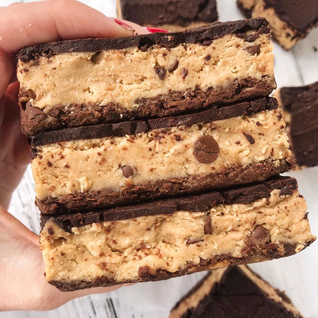 No-Bake Cookie Dough Bars
