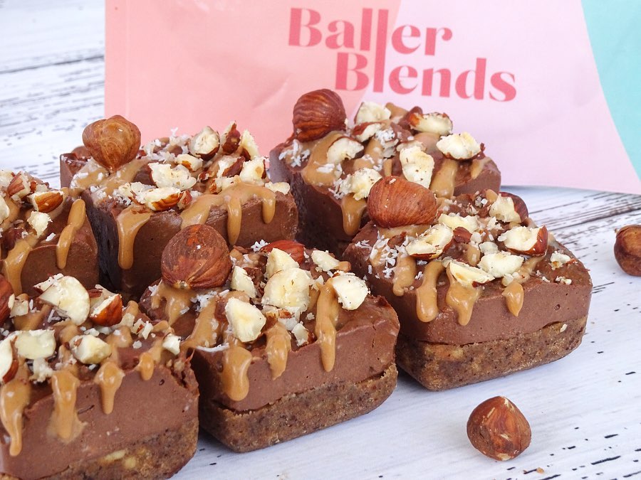 Vegan Ferrero Rocher Slice